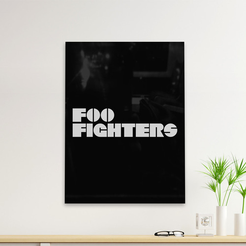 Cuadro Deco Foo Fighters 2007 (d0302 Boleto.store)