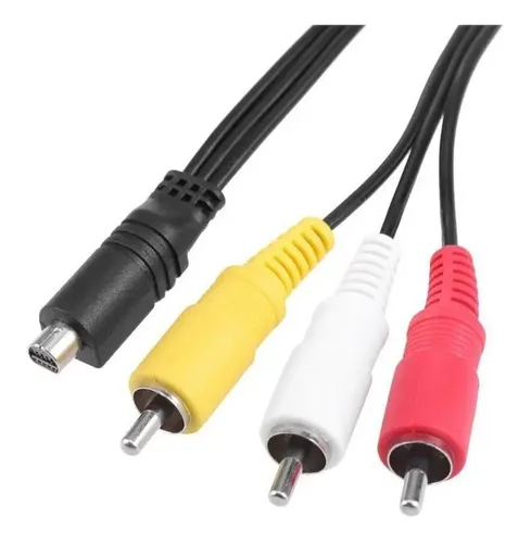 AV/TV Out Video Cord Cable For Sony DCR-HC26 DCR-HC27 DCR-HC28 DCR-HC30