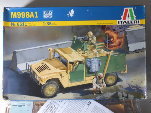 Italeri M998a1 Humvee Hummer Completo De Armar Iraq 1/35