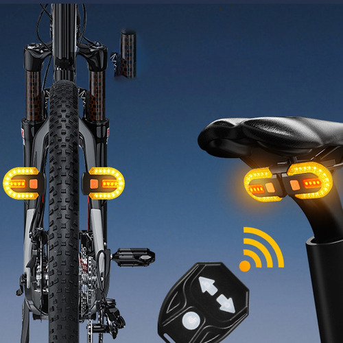 Nuevo Juego De Luces Inteligentes Para Bicicleta, Recargable