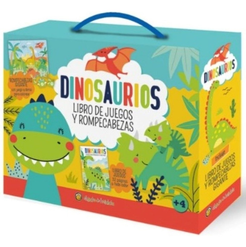 Dinosaurios Libro De Juegos Y Rompecabezas