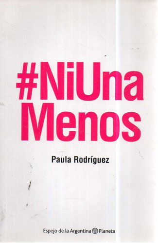 Ni Una Menos Paula Rodriguez 