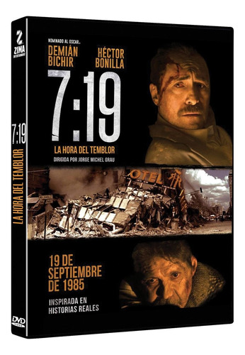 7:19 La Hora Del Temblor Demian Bichir Pelicula Dvd