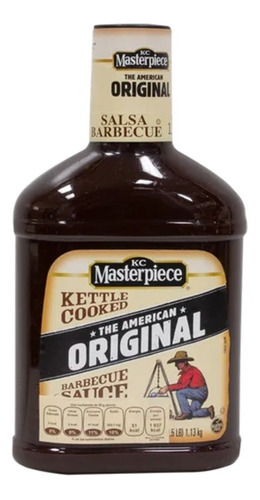 Salsa Bbq Original Barbecue Kc Masterpiece 1.13 Kg Importada