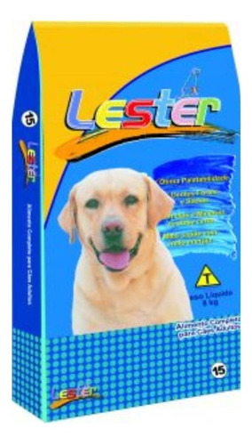 Alimento Lester para cão adulto sabor mix em sacola de 15kg