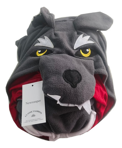 Disfraz De Lobo Para Adultos Halloween Color Talle
