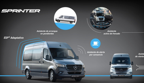 Mercedes-benz Sprinter 516 Cdi Minibus 4325 19+1 Con Cámara