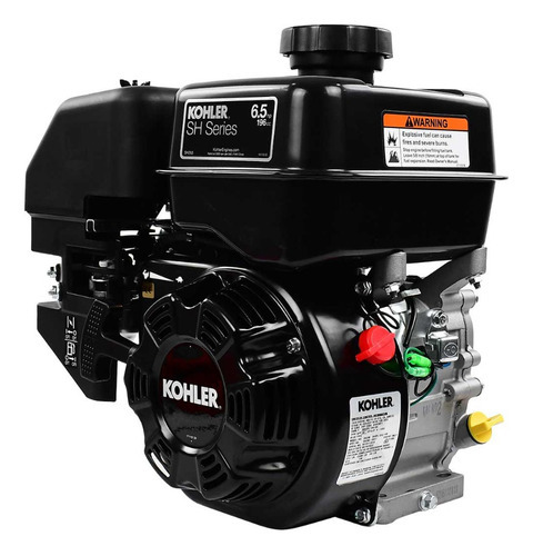 Motor A Gasolina 6.5 Hp Kohler Sh Series Sh265 196cc 4t