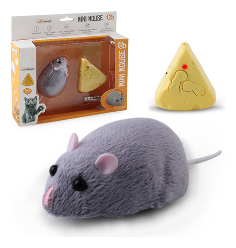 Ratón Cat Toys, Juguete De Peluche Con Control Remoto