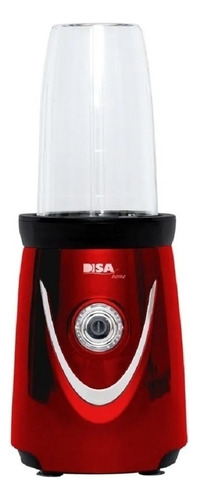 Procesador de alimentos Disa Home Multiblender 350W roja