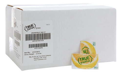 True Lime Toronja Original En Polvo 500 Sobrecitos