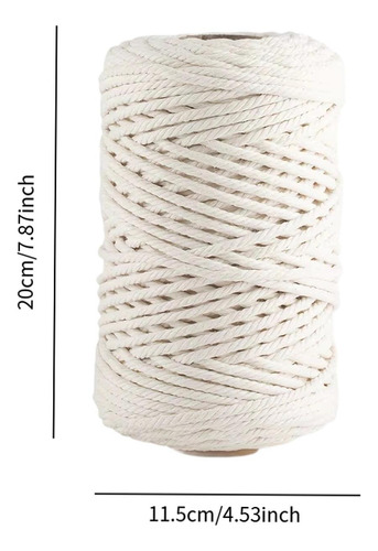 Cuerda De Algodón Bohemia Regalos Cable De Manejo Dia 5 Mm