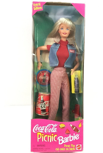 Barbie Coca Cola Picnic 1997  Entrega Inmediata