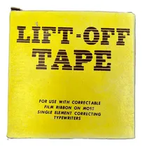 Comprar Cinta Correctora Para Maquina De Escribir Lift-off Tape