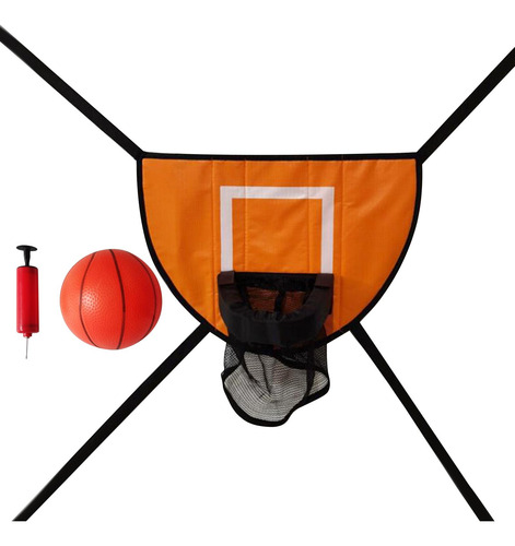 Trampolín Aro De Baloncesto Accesorios De Con Una Pelota