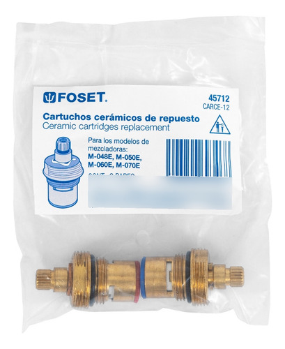 Bolsa 2 Cartuchos Ceramicos P/m-048e/50e/60e/70e Foset 45712