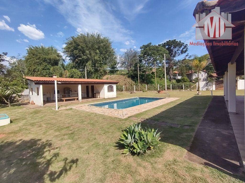 Imagem 27 de 30 de Linda Chácara Com 3 Dormitórios, Edícula, Piscina, Pomar, À Venda, 1800 M² Por R$ 460.000 - Rural - Socorro/sp - Ch0781
