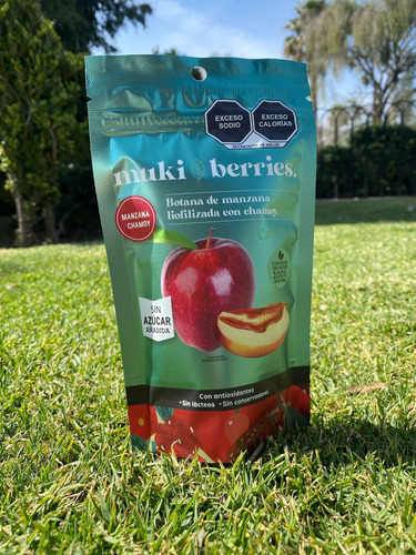 Botana Saludable De Manzana Chamoy Crujiente 100% Natural