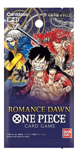 One Piece Tcg Especial - 75 Cartas Op01 Romance Dawn Japones