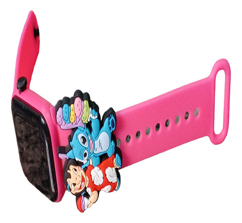 Relógio Digital Infantil Lilo & Stitch Resistente À Água-rs
