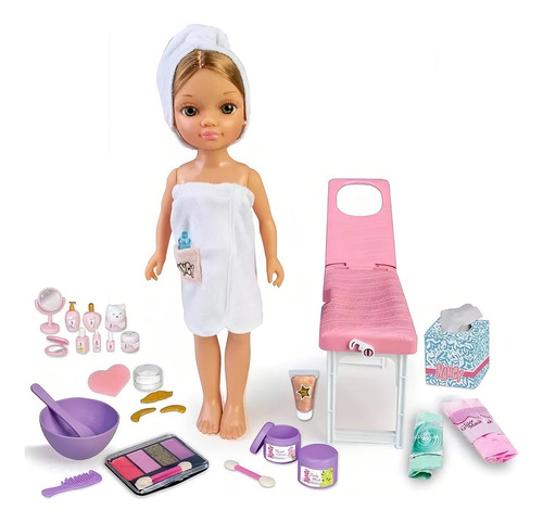 Muñeca Nancy Un Dia De Spa Incluye Accesorios 41 Cm Famosa