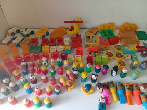 Fisher Price Little People Vintage Figura Weebles Cubicuates