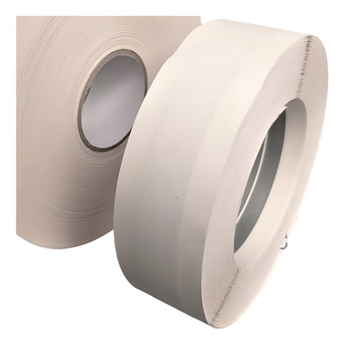 Fita De Papel P/ Drywall C/ Reforço Metálico 30mx50mm Ancora Cor Branco Lisa