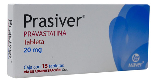 Prasiver C/15 Tabs. 20 Mg.