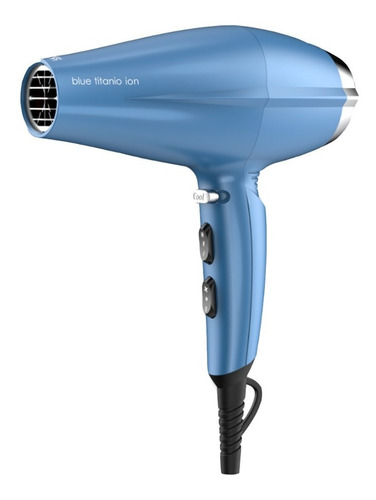 Secador De Pelo Gama Brillant Blue Titanio Ion 2200w 220v   