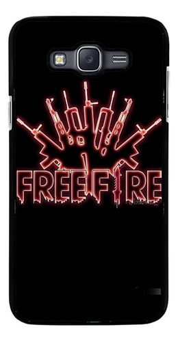 Funda Protector Rudo Para Samsung Galaxy Free Fire Game 