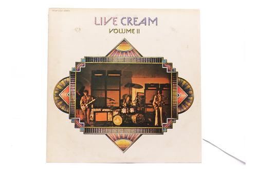 Vinilo Cream Live Cream Volume Ii 1972 Primera Ed. Japonesa