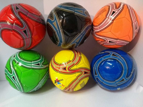 Bola Futebol Capotão Futsal Campo Couro Sintético C / 5 Cor Variadas