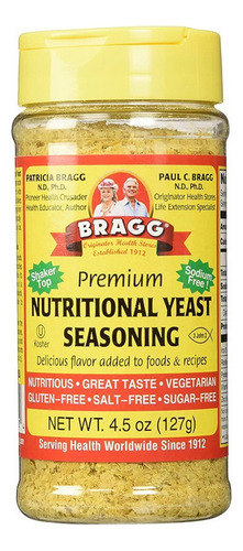 Bragg Nutritional Yeast Premium Levadura Nutricional 127g