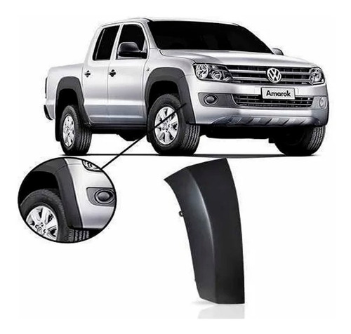 Fender Moldura Paragolpe Delantero Amarok 2013 2014 2015 Der