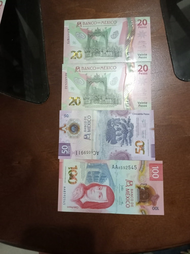 Billete De $ 20, $ 20,$50 Y $100