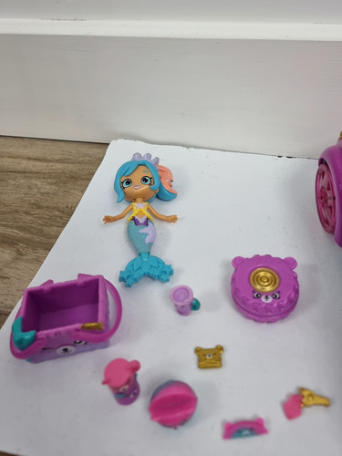Shopkins Happy Places Mermaid Coral Cruiser Usado. No Envío (Usado)