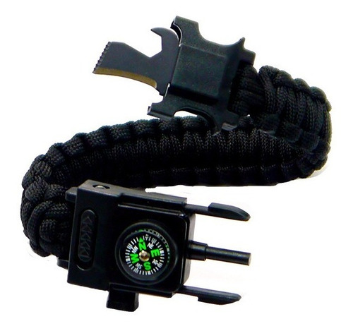 Pulsera De Supervivencia Para Acampar Al Aire Libre 6 En 1