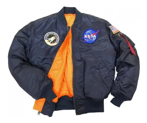Chaqueta De Piloto Alpha Industries Nasa Ma 1 Flight Jacket