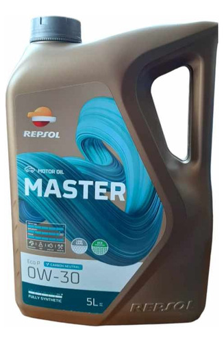  5 Lts Aceite 0w30 Máster Eco P Full Sintético 