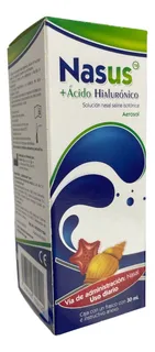 Nasus Ácido Hialurónico Solución Nasal Salina 30ml