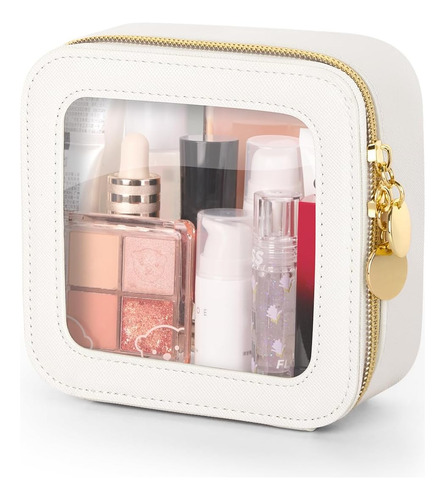 Bolsa De Maquillaje Transparente Y Portátil Para Viajes