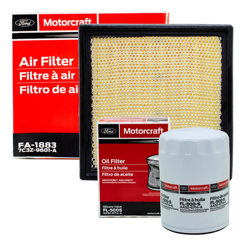 Kit 2 Filtros Aire Aceite F-150 F 150 3.5 V6 / 5.0 V8 +19