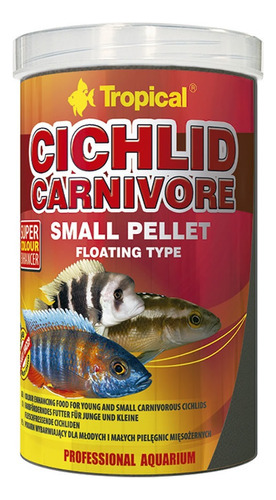 Tropical Cichlid Carnivore Small 90g Ciclideo Carnivoros