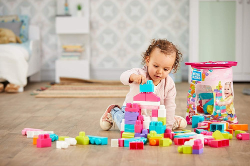 Gran Bolsa De Bloques De Construcción De Mega Bloks De 80 Pi