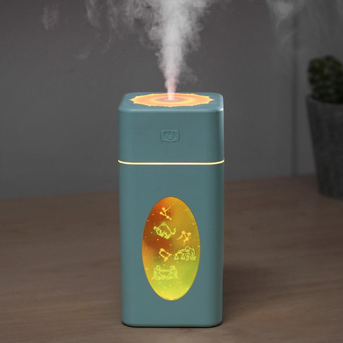 Difusor De Aire Usb Humidificador Ultrasónico Led Luz De