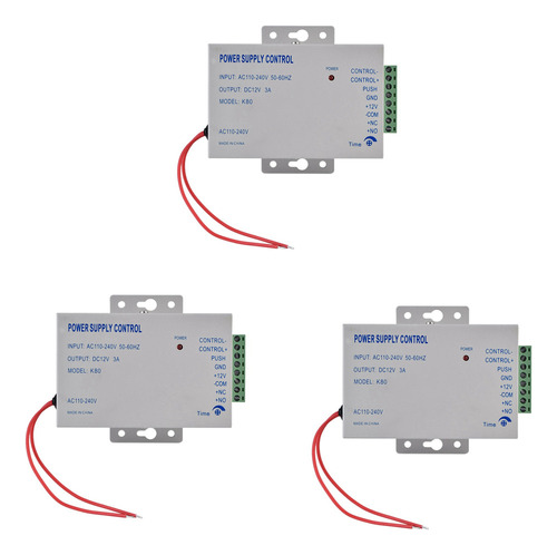 1 Sistema De Acceso A Puerta 3x K80 Control De Fuente De