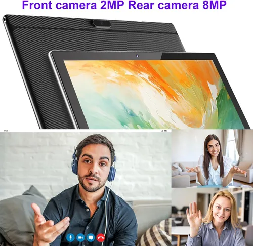 Tablet De 10 PuLG 2en1 C/ Teclado, 2+6gb + 64 Gb, Android14