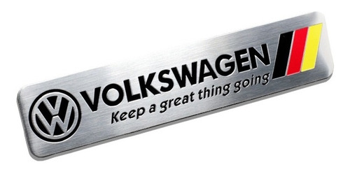 Insignia Emblema Volkswagen Motorsport Great Thing Going