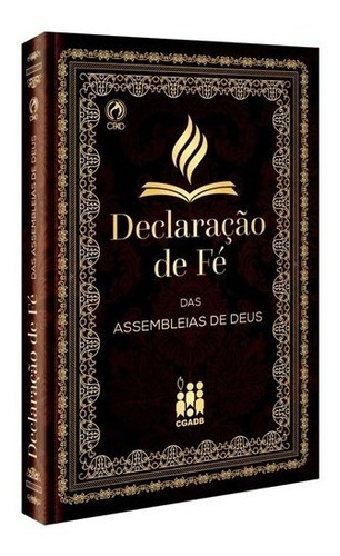 Declaração De Fé, De Cpad. Editora Cpad, Capa Dura Em Português