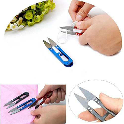 Tijeras De Coser Ucec En Forma De U, Hilo Para Bordar, 12 Un